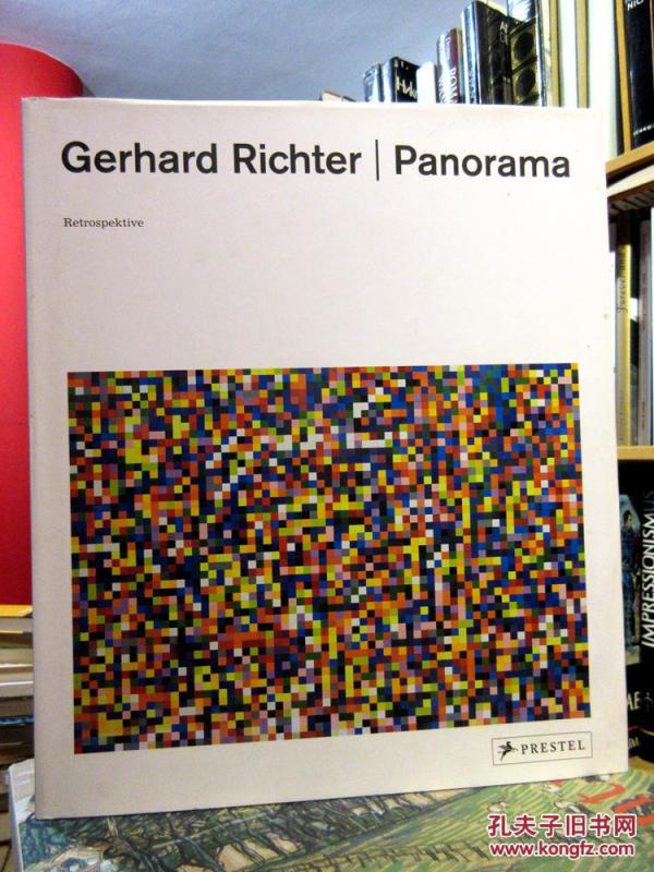 2012年世界当代画坛第一人格哈德 里希特英德法三国作品回顾展精装彩色插图目录 Gerhard Richter: Panorama - Retrospektive