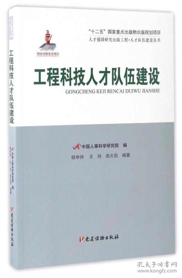 工程科技人才队伍建设/人才强国研究出版工程·人才队伍建设丛书