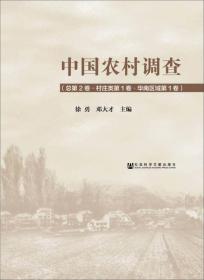 中国农村调查（总第2卷·村庄类第1卷·华南区域第1卷）