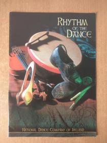 节目单宣传册  rhythm of the dance national dance company of ireland  舞蹈节奏 爱尔兰国家舞蹈团