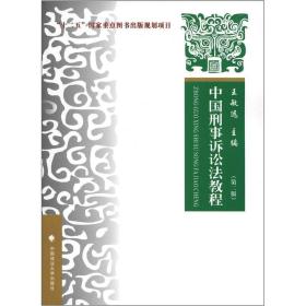 中国刑事诉讼法教程(第2版)王敏远中国政法大学出版社