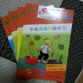 罗吉狗专注力进阶系列——专注力进阶游戏（共4册全）