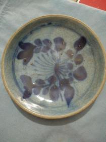 明代菊花瓷盘