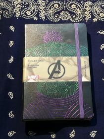 MOLESKINE MARVEL 
魔力斯奇那联手漫威定制版复仇者联盟高档笔记本
紫绿限量版