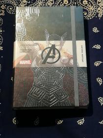 MOLESKINE MARVEL 
魔力斯奇那聯(lián)手漫威定制版復(fù)仇者聯(lián)盟高檔筆記本 
銀黑限量版