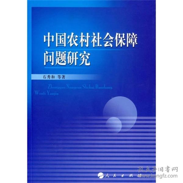 中国农村社会保障问题研究