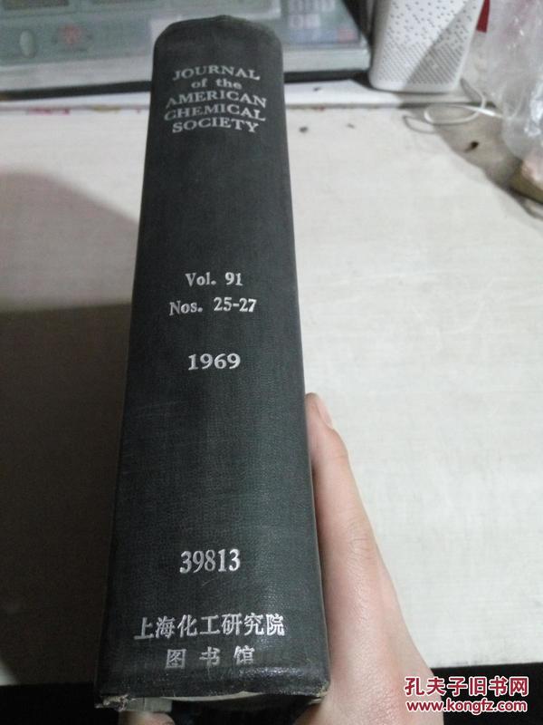 JOURNAL OF THE AMERICAN CHEMICAL SOCIETY.Vol.91.Nos.25-27-1969（美国化学学会杂志）（外文）