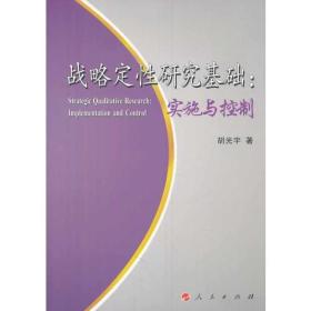 战略定性研究基础：实施与控制