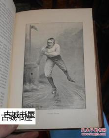 《滑冰和花样滑冰》黑白插图本，1892年伦敦出版