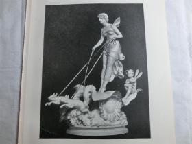 【现货 包邮】1884年木刻版画《泰坦尼亚》"Titania"泰坦尼亚,是莎剧 仲夏夜之梦中的仙后（Titania）  尺寸约40.8*27.5厘米（货号M5）