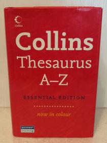 柯林斯彩色英语词典 Collins Thesaurus A-Z ：Essential Edition （now in colour）（词典）英文原版书