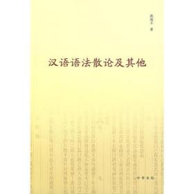 汉语语法散论及其他