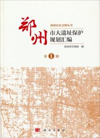 郑州历史文明丛书：郑州市大遗址保护规划汇编（第一辑）