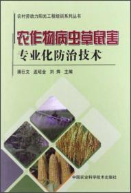 农村劳动力阳光工程培训系列丛书：农作物病虫草鼠害专业化防治技术