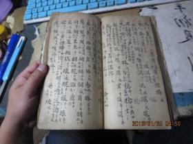 线装书1558　　清代手抄字检书，一厚册