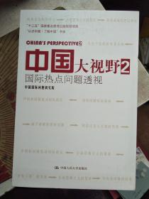 中国大视野2：国际热点问题透视/“认识中国·了解中国”书系