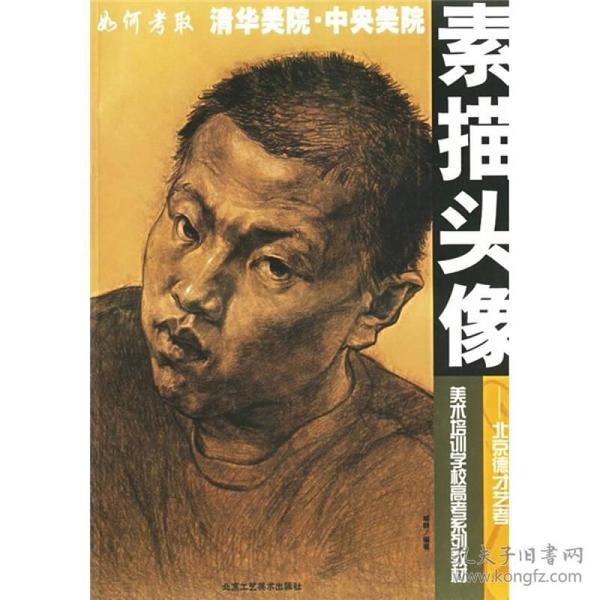 北京市德才艺考美术高考系列教材:如何考取清华美院、中央美院-素描头像