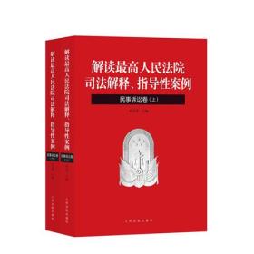 解读最高人民法院司法解释、指导性案例：民事诉讼卷（上下）