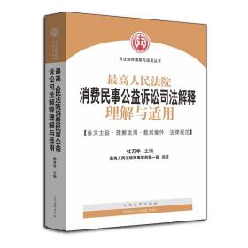 高人民法院消费民事公益诉讼司法解释理解与适用