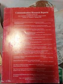 communication Research reports