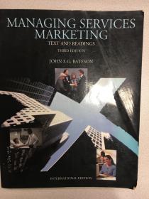 管理 服务 营销 文本 英文原版  Managing Services and Marketing Text and Readings 3rd Edition