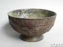 宣统年间老龙凤呈祥小铜碗==品相好--包浆自然尺寸：5.2x9.4cm重：254g喜欢的可联系