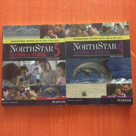 Northstar Listening And Speaking 4+5 With Myenglishlab （4th Edition）两本合售【彩图影印版】
