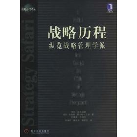 战略历程：纵览战略管理学派