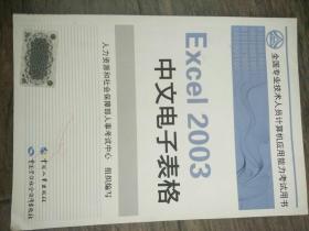 Excel  2003中文电子表格