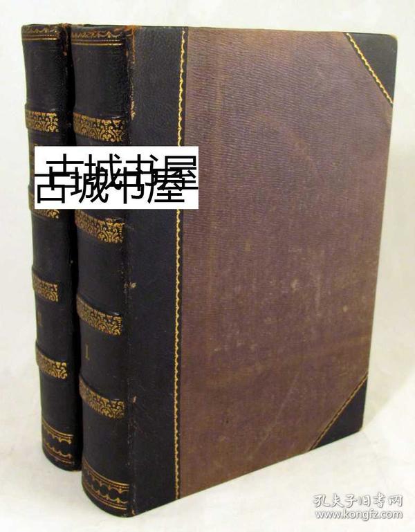 稀缺，《世界古代绘画图史》大量版画插图，1846年出版.