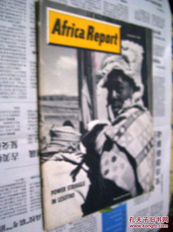 Africa  Report:1967年1月【非洲报告】