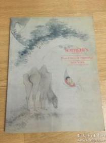 Sotheby's纽约苏富比 1994年11月28日 重要中国书画