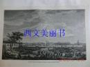 【现货 包邮】1878年法国出品 单色石印版画 LE PORT NEUF OU LARSENAL DE TOULON    尺寸28*18厘米  （货号180011）