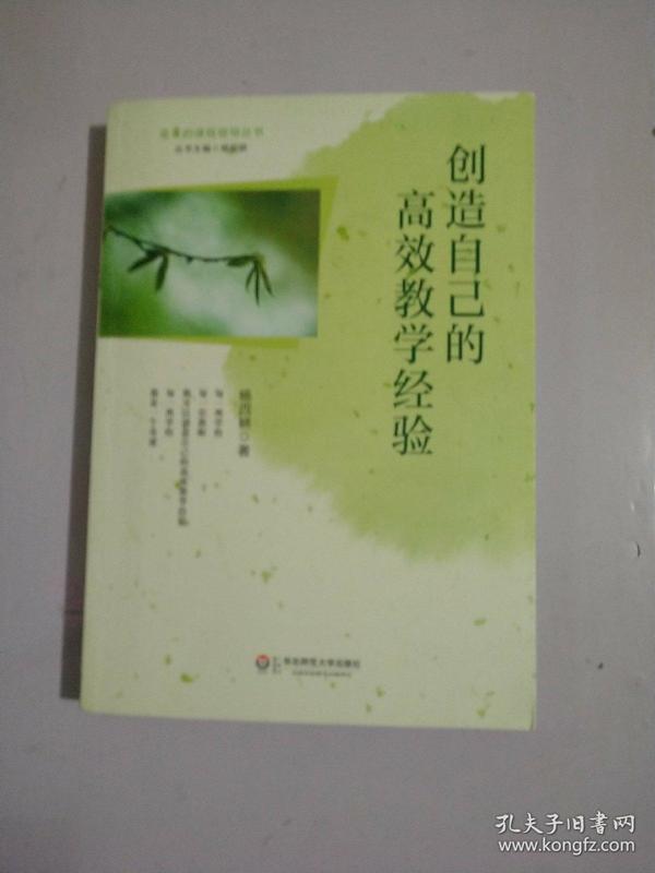 创造自己的高效教学经验