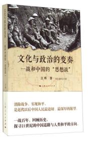 文化与政治的变奏：一战和中国的“思想战”