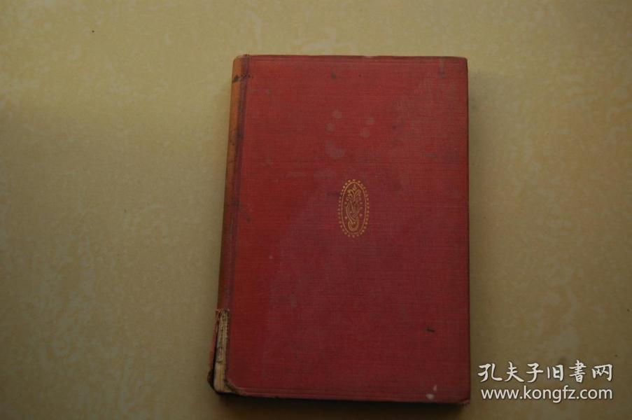 Silas Marner《织工马南转》George Eliot 艾略特作品 （红色布面精装本1925年东京版，吴泽炎藏书）