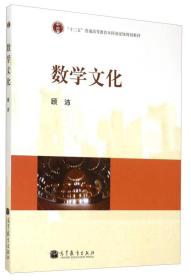 数学文化 顾沛 高等教育出版社 2008年01月01日 9787040238907