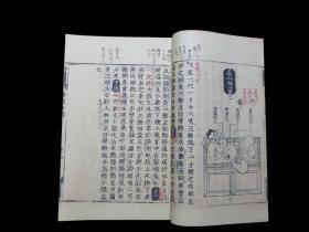 《新刊黄帝明堂灸经》,针灸著作。上、中、下三卷本。是书约为北宋末书商抄录淳化三年王怀隐《太平圣惠方》卷一百中的《明堂灸经》及《小儿明堂灸经》全文，题名刊行者。原书系唐代佚名氏撰，书中分别记载成人及小儿常用要穴的灸治方法和所治疾痛。并附40余幅腧穴图。元代窦桂芳将此书辑入《针灸四书》》中。该板据现存日刻本，常熟虞麓山房据元板燕山活济堂本，由古法工艺析出。