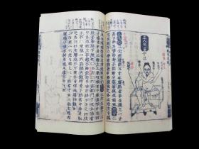 《新刊黄帝明堂灸经》,针灸著作。上、中、下三卷本。是书约为北宋末书商抄录淳化三年王怀隐《太平圣惠方》卷一百中的《明堂灸经》及《小儿明堂灸经》全文，题名刊行者。原书系唐代佚名氏撰，书中分别记载成人及小儿常用要穴的灸治方法和所治疾痛。并附40余幅腧穴图。元代窦桂芳将此书辑入《针灸四书》》中。该板据现存日刻本，常熟虞麓山房据元板燕山活济堂本，由古法工艺析出。