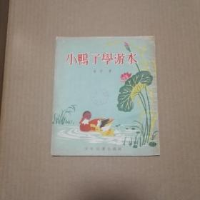 小鸭子学游水