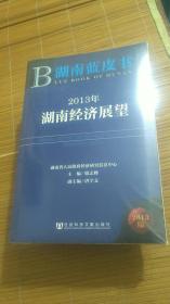 湖南蓝皮书：  2013年湖南经济展望（2013年版）  （全新未开封）