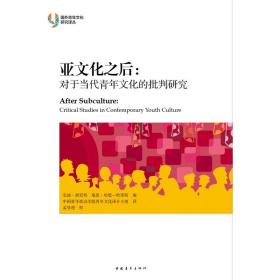 国外青年文化研究译丛：亚文化之后:对于当代青年文化的批判研究