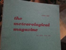 英文杂志：the meteorological magazine(JUNE 1987 NO.1379 VOL.116)