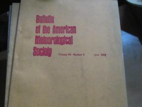 英文杂志：Bulletin of the American Meteorological Soclety(Volume 68 Number 6 June 1987)