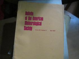 英文杂志：Bulletin of the American Meteorological Soclety(Volume 68 Number 4 April 1987)