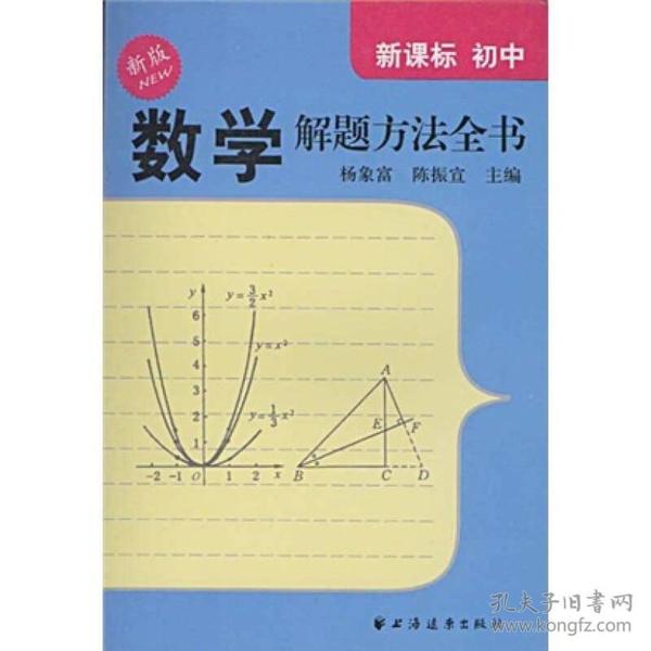 数学解题方法全书：初中（新课标）（新版）