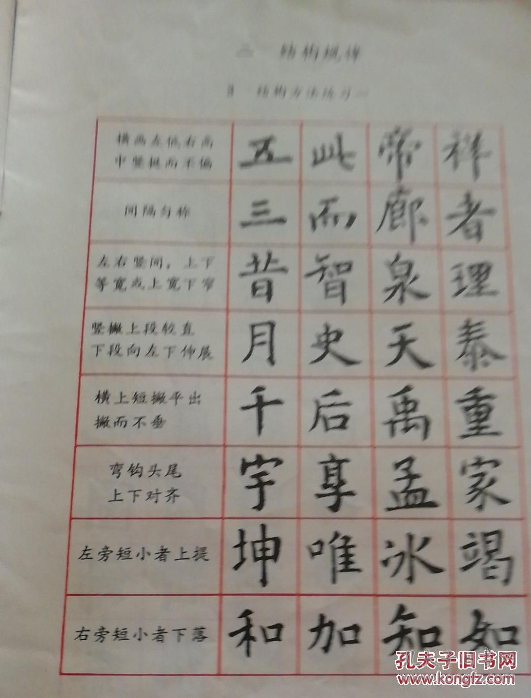 《小学语文课本 写字 毛笔字（小楷字帖）》16开