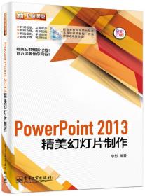 PowerPoint 2013精美幻灯片制作