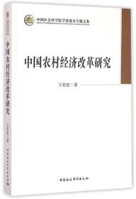 中国农村经济改革研究