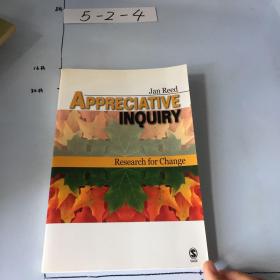 英文原版：Appreciative Inquiry: Researchy for Change（感激探究：变革研究）